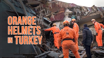 Orange Helmets in Turkey