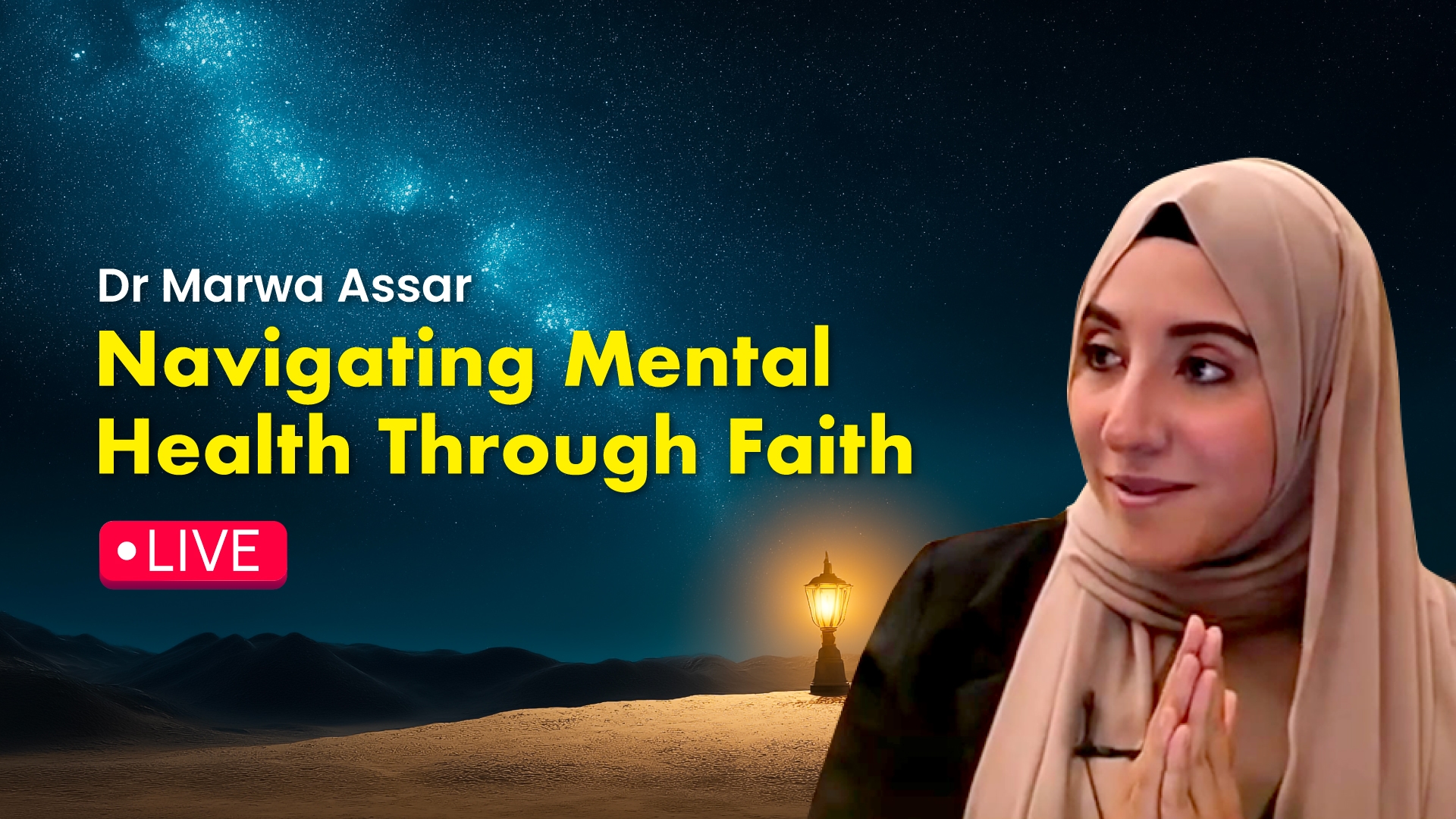 Navigating Mental Health Through Faith: How Hajj, Sacrifice, and Giving Shape Mental Wellness - Dr Marwa Assar