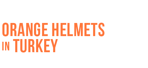 Orange Helmets in Turkey