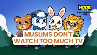 Muslims don't watch too much TV